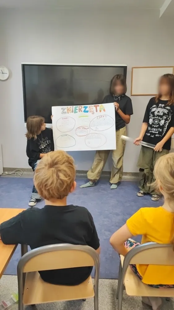 Prezentujemy przed grupą